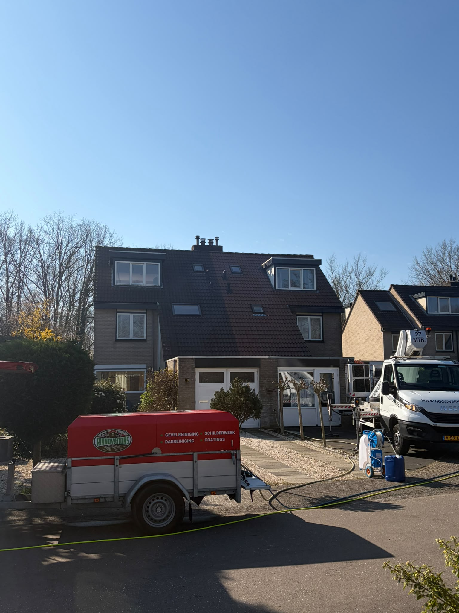 Dakonderhoud en dakreiniging door Rinnovations